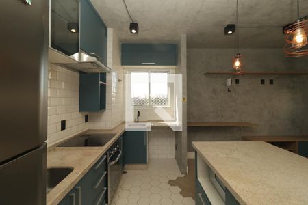 Sala e Cozinha de apartamento para alugar com 1 quarto, 38m² em Cambuci, São Paulo