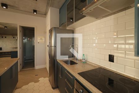 Sala e Cozinha de apartamento para alugar com 1 quarto, 38m² em Cambuci, São Paulo