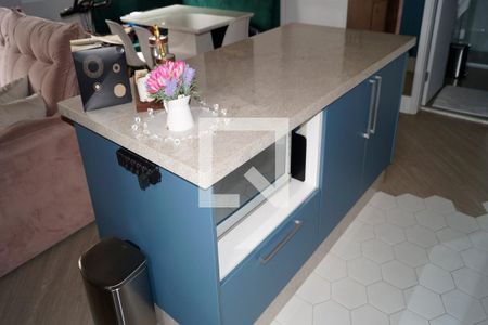Sala - Cozinha - Copa - Area de Serviço de apartamento para alugar com 1 quarto, 38m² em Cambuci, São Paulo