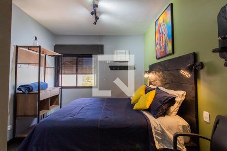 Quarto de apartamento à venda com 1 quarto, 35m² em Paraíso do Morumbi, São Paulo