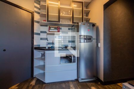 Sala/Cozinha de apartamento à venda com 1 quarto, 35m² em Paraíso do Morumbi, São Paulo