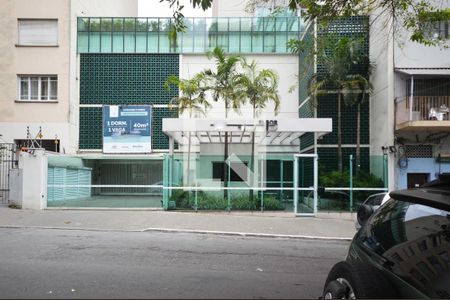 Apartamento para alugar com 40m², 1 quarto e 1 vaga Apartamento para alugar com 40m², 1 quarto e 1 vagaFachada