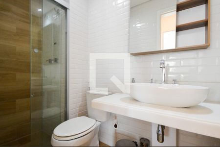 Apartamento para alugar com 40m², 1 quarto e 1 vaga Apartamento para alugar com 40m², 1 quarto e 1 vagaBanheiro