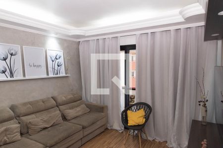 Sala de Estar de apartamento à venda com 2 quartos, 74m² em Conceição, Diadema