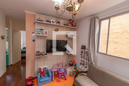 Sala de Estar de apartamento à venda com 2 quartos, 60m² em Jardim Boa Esperança, Campinas