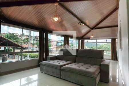 sala superior de casa à venda com 3 quartos, 273m² em Vila Sao Jose, Nova Lima