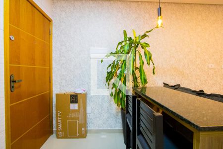 Sala de apartamento à venda com 2 quartos, 52m² em Vila Valparaíso, Santo André