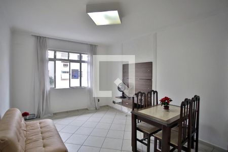 Sala de apartamento para alugar com 2 quartos, 90m² em Boqueirão, Santos