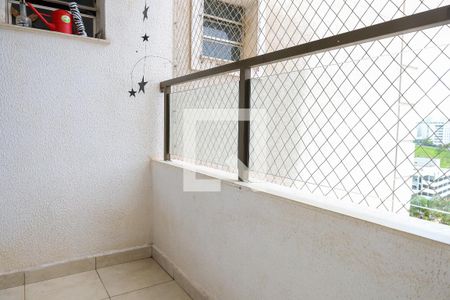 Varanda da Sala de apartamento para alugar com 3 quartos, 70m² em Buritis, Belo Horizonte
