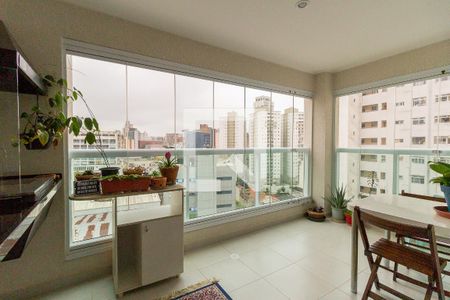 varanda de apartamento para alugar com 2 quartos, 70m² em Liberdade, São Paulo