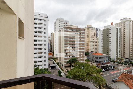 Varanda de apartamento à venda com 1 quarto, 50m² em Moema, São Paulo