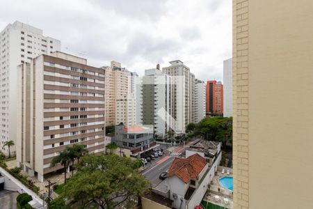 Vista de apartamento à venda com 1 quarto, 50m² em Moema, São Paulo