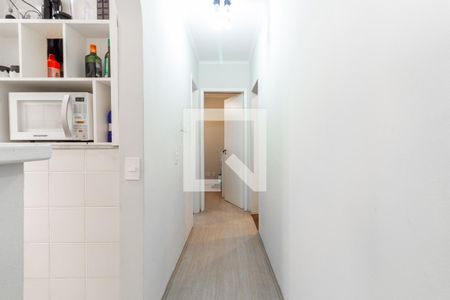 Corredor de apartamento à venda com 1 quarto, 50m² em Moema, São Paulo