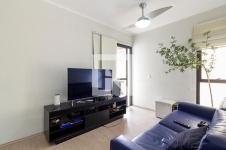 Sala de apartamento à venda com 1 quarto, 50m² em Moema, São Paulo