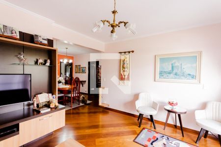 Sala de apartamento à venda com 3 quartos, 126m² em Bangú, Santo André