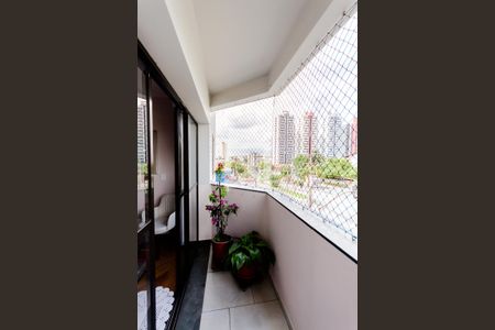 Varanda da Sala de apartamento à venda com 3 quartos, 126m² em Bangú, Santo André