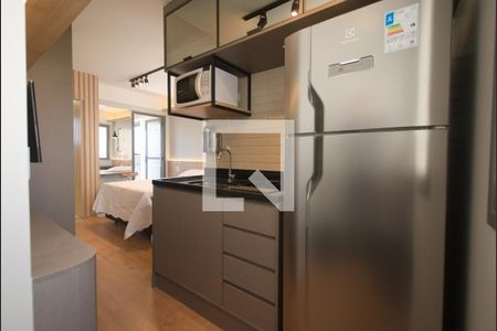 Studio para alugar com 27m², 1 quarto e sem vaga Studio para alugar com 27m², 1 quarto e sem vagaCozinha