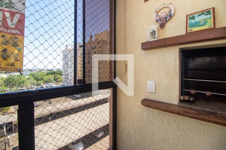 Varanda da Sala de apartamento à venda com 3 quartos, 79m² em Sarandi, Porto Alegre