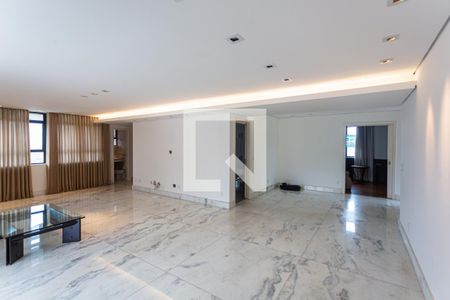 Sala de apartamento à venda com 4 quartos, 195m² em Sion, Belo Horizonte