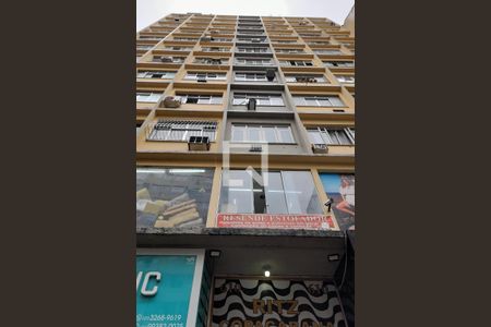 Fachada de kitnet/studio para alugar com 1 quarto, 16m² em Copacabana, Rio de Janeiro