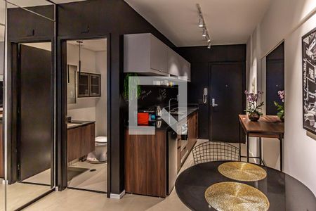 Studio à venda com 30m², 1 quarto e sem vagaCozinha