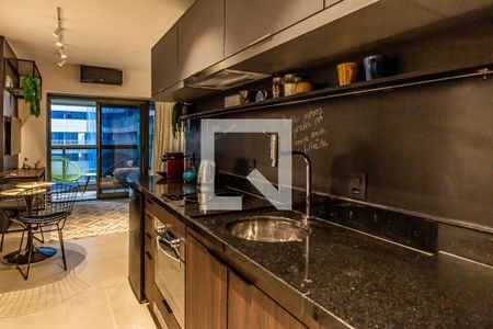 Studio à venda com 30m², 1 quarto e sem vagaCozinha