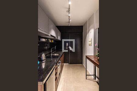 Studio à venda com 30m², 1 quarto e sem vagaCozinha