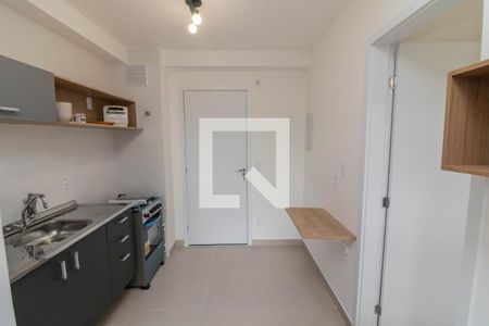 Sala / Cozinha de kitnet/studio para alugar com 1 quarto, 28m² em Vila Butantã, São Paulo