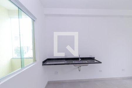 Cozinha de kitnet/studio à venda com 1 quarto, 30m² em Vila Divina Pastora, São Paulo