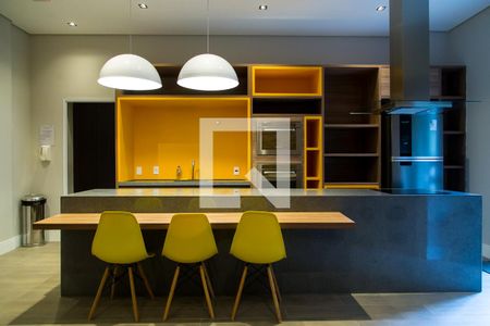 Studio para alugar com 28m², 1 quarto e sem vagaSalão de festas