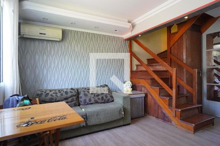 Sala de casa de condomínio à venda com 3 quartos, 90m² em Sarandi, Porto Alegre
