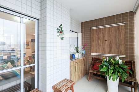 Varanda de apartamento à venda com 3 quartos, 102m² em Baeta Neves, São Bernardo do Campo