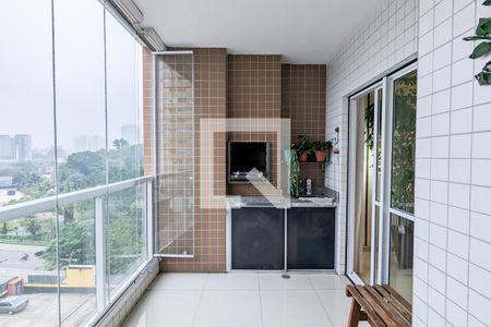 Varanda de apartamento à venda com 3 quartos, 102m² em Baeta Neves, São Bernardo do Campo