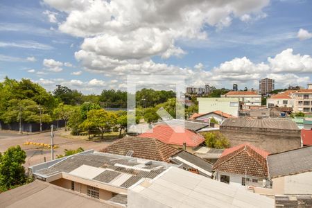 Vista da Sala de apartamento à venda com 1 quarto, 60m² em Passo da Areia, Porto Alegre