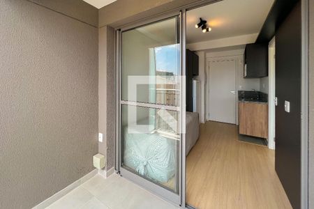Sacada  de apartamento para alugar com 1 quarto, 27m² em Vila Nova Conceição, São Paulo