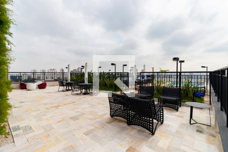 Área comum - Rooftop de kitnet/studio para alugar com 1 quarto, 27m² em Vila Dom Pedro I, São Paulo