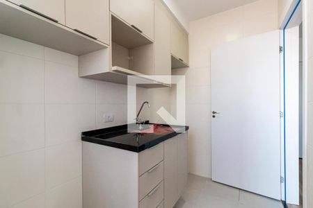 Cozinha de kitnet/studio para alugar com 1 quarto, 27m² em Vila Dom Pedro I, São Paulo