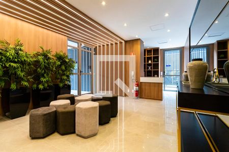 Área comum - Hall social de kitnet/studio para alugar com 1 quarto, 27m² em Vila Dom Pedro I, São Paulo