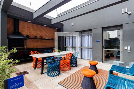 Studio para alugar com 27m², 1 quarto e sem vagaÁrea comum - Churrasqueira do Salão de festas
