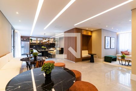 Studio para alugar com 27m², 1 quarto e sem vagaÁrea comum - Salão de festas