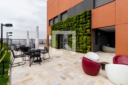 Área comum - Rooftop de kitnet/studio para alugar com 1 quarto, 27m² em Vila Dom Pedro I, São Paulo