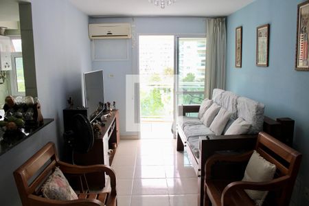 Sala  de apartamento à venda com 2 quartos, 65m² em Recreio dos Bandeirantes, Rio de Janeiro