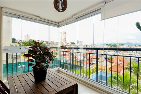 Varanda Gourmet de apartamento à venda com 2 quartos, 57m² em Jardim Flor da Montanha, Guarulhos