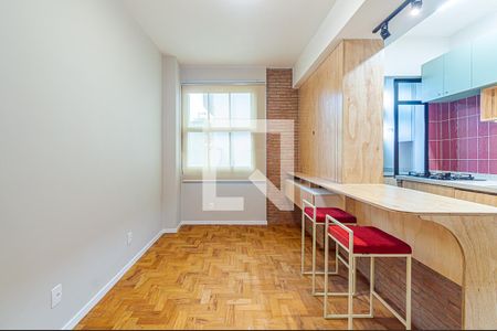 Sala de apartamento à venda com 1 quarto, 42m² em Consolação, São Paulo