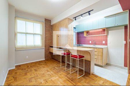 Sala de apartamento à venda com 1 quarto, 42m² em Consolação, São Paulo