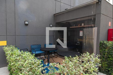 Studio à venda com 27m², 1 quarto e sem vagaChurrasqueira