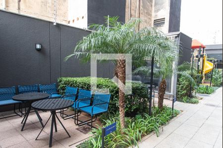 Studio à venda com 27m², 1 quarto e sem vagaChurrasqueira