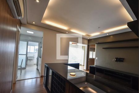 Sala de apartamento para alugar com 1 quarto, 53m² em Cidade Monções, São Paulo