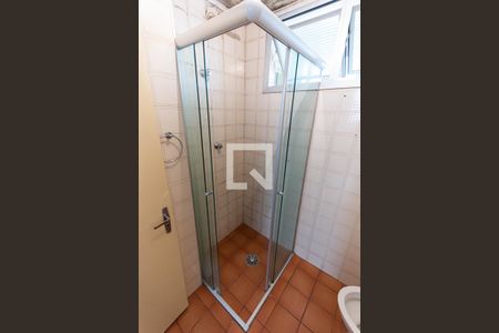 Banheiro de apartamento à venda com 1 quarto, 47m² em Jardim Chapadão, Campinas