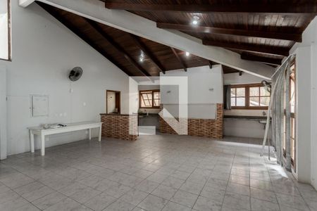 Área comum - Salão de festas de apartamento para alugar com 1 quarto, 45m² em Jardim do Salso, Porto Alegre